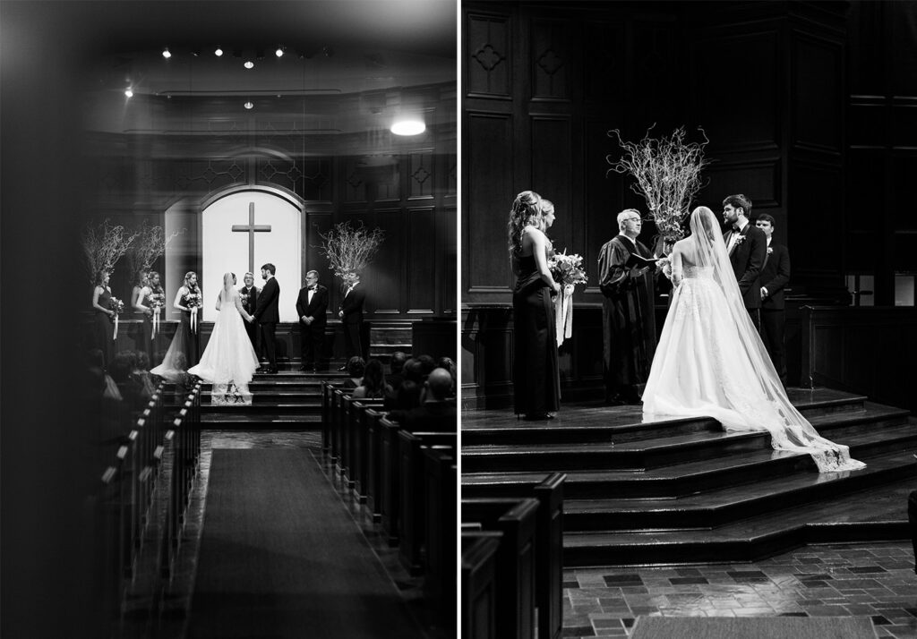 Wedding at Covenant Presbyterian Church in Birmingham, AL