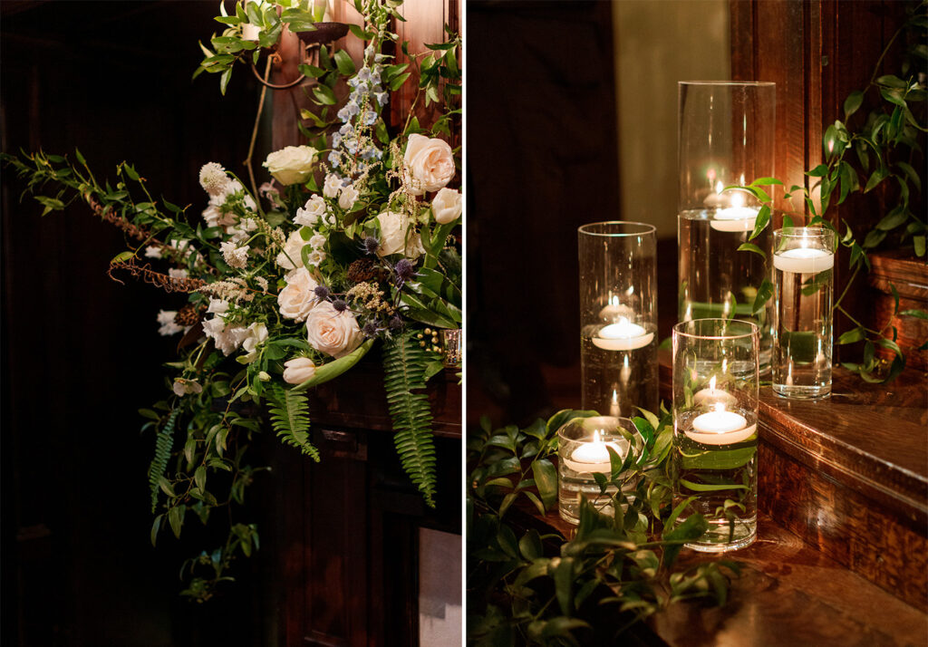 Winter wedding at Clubhouse on Highland