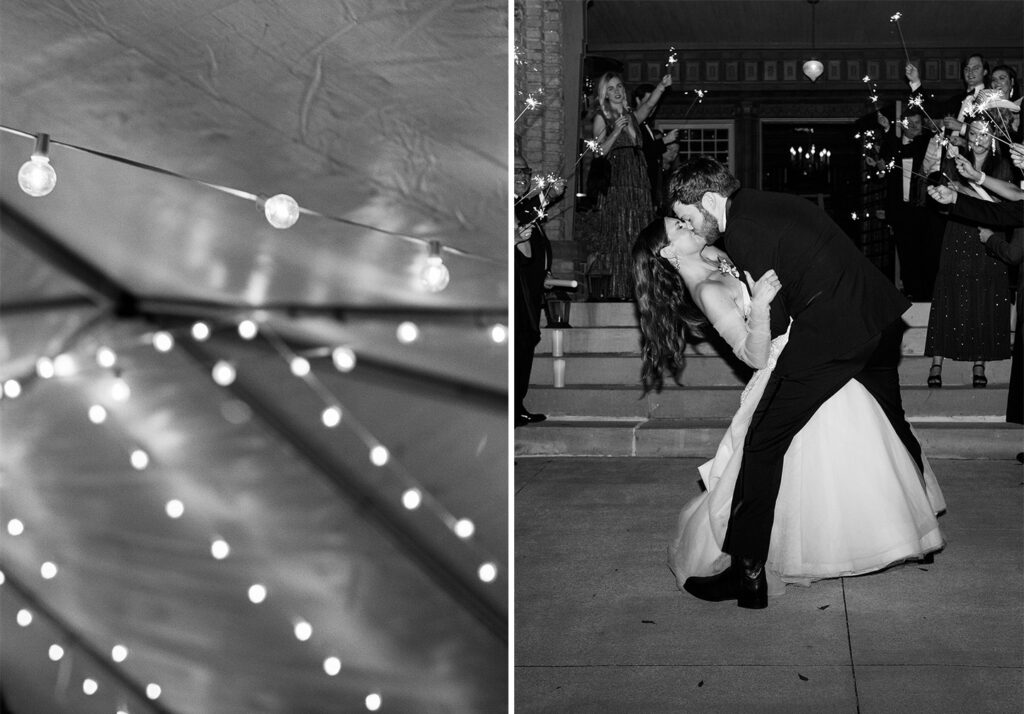 Winter wedding at Clubhouse on Highland