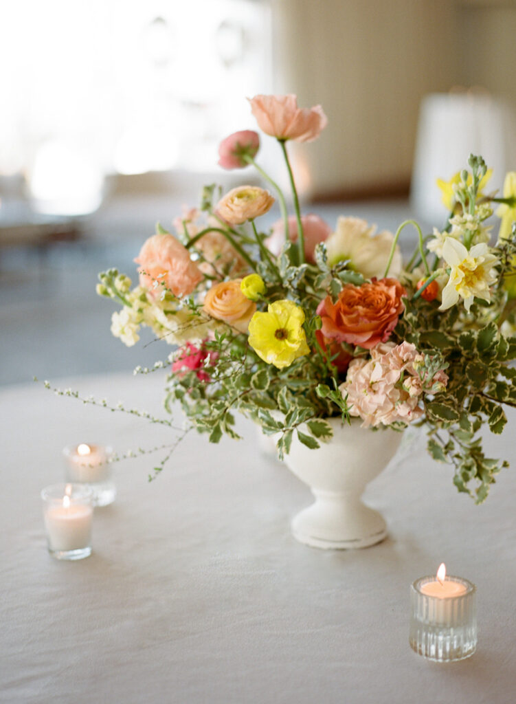 Bright spring wedding at The Club in Birmingham