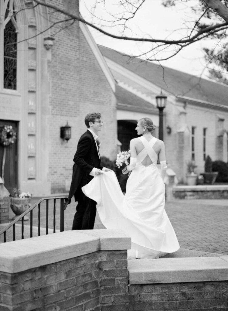 Wedding Photos at All Saints Episcopal Church in Birmingham