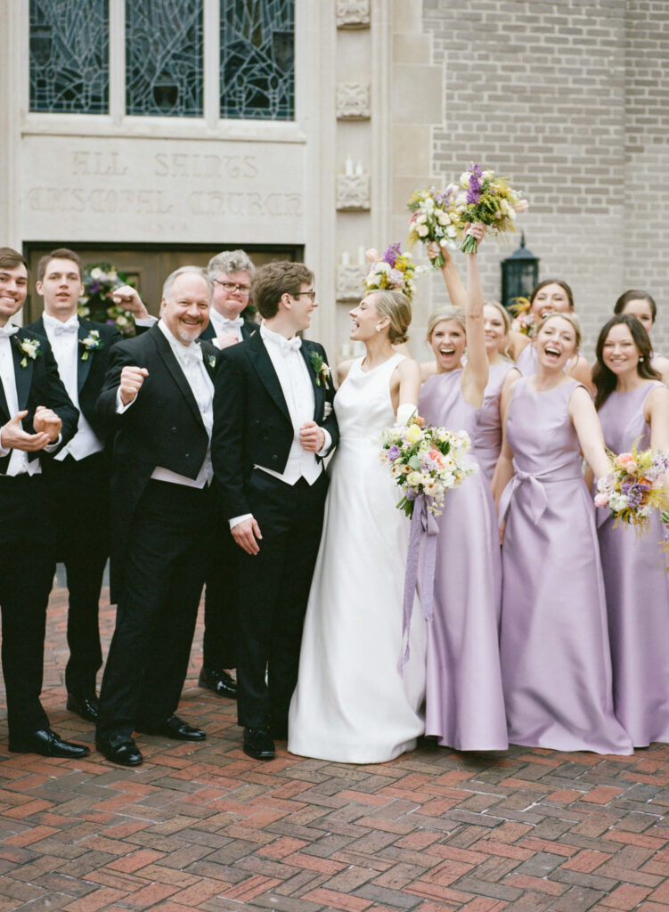 Wedding Photos at All Saints Episcopal Church in Birmingham