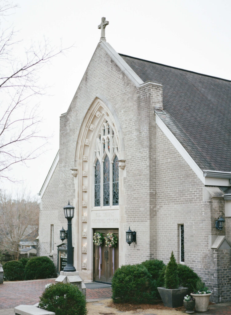 Wedding at All Saints Episcopal Church in Birmingham