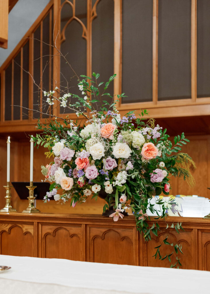 Wedding at All Saints Episcopal Church in Birmingham