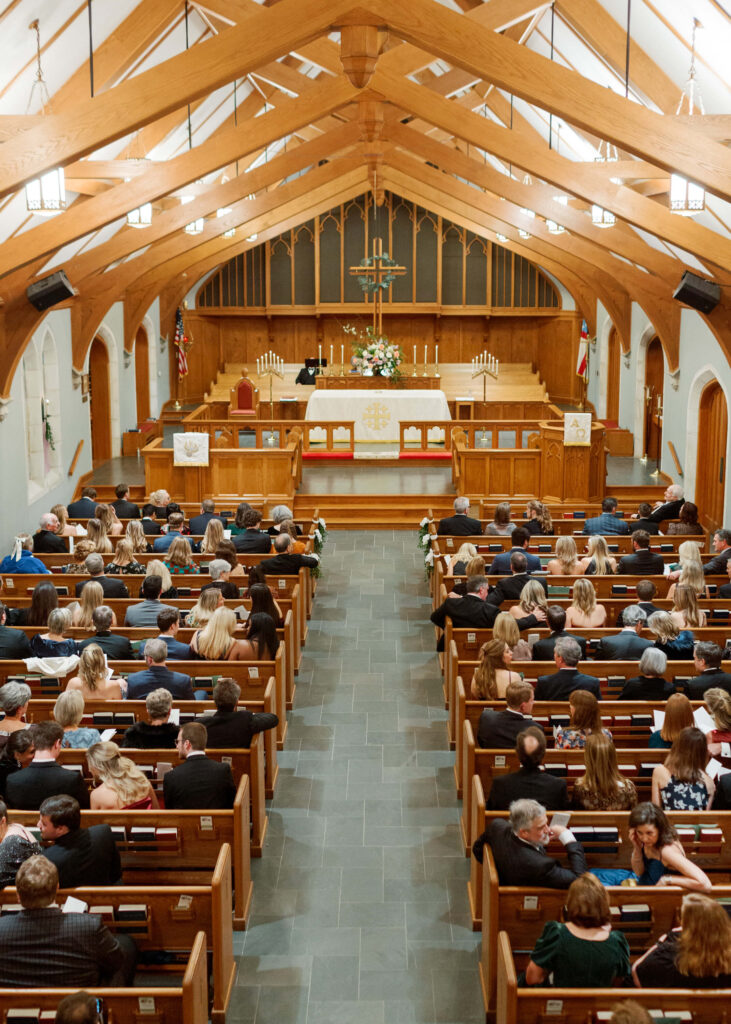 Wedding at All Saints Episcopal Church in Birmingham