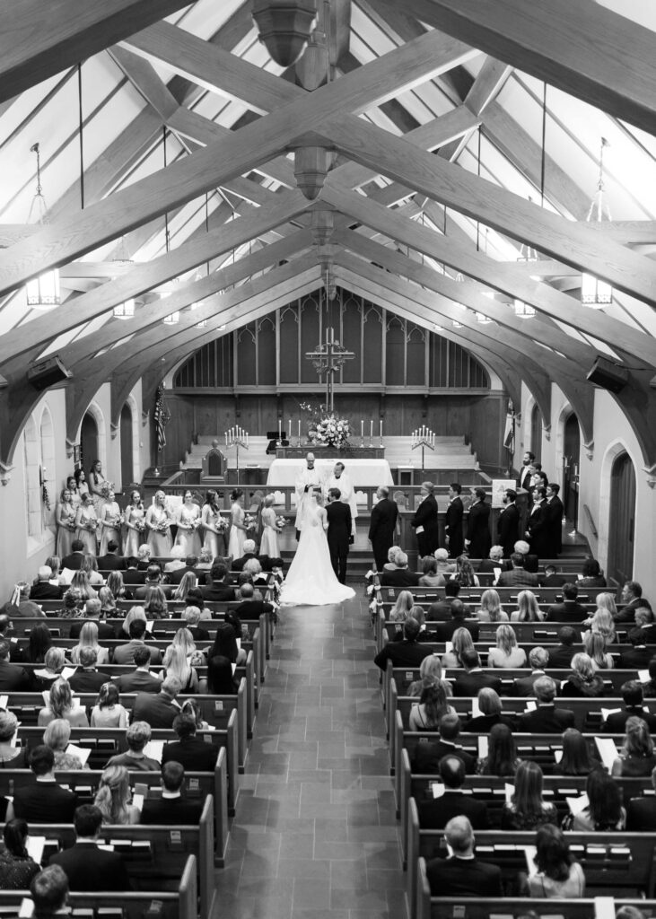 Wedding at All Saints Episcopal Church in Birmingham