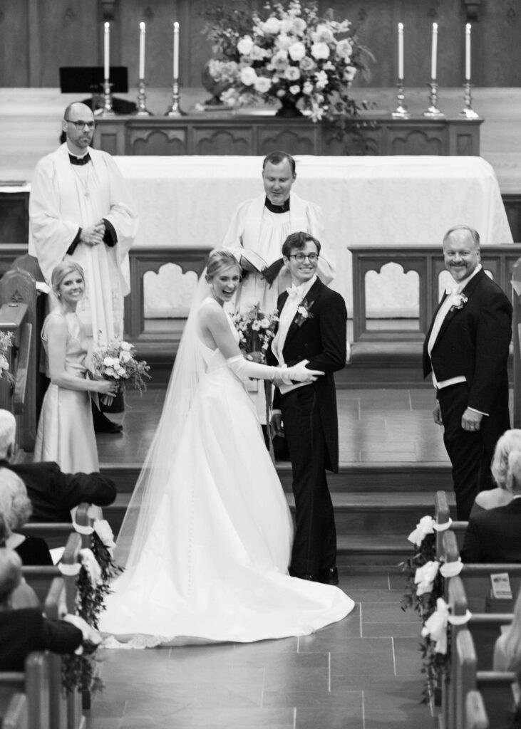 Wedding at All Saints Episcopal Church in Birmingham