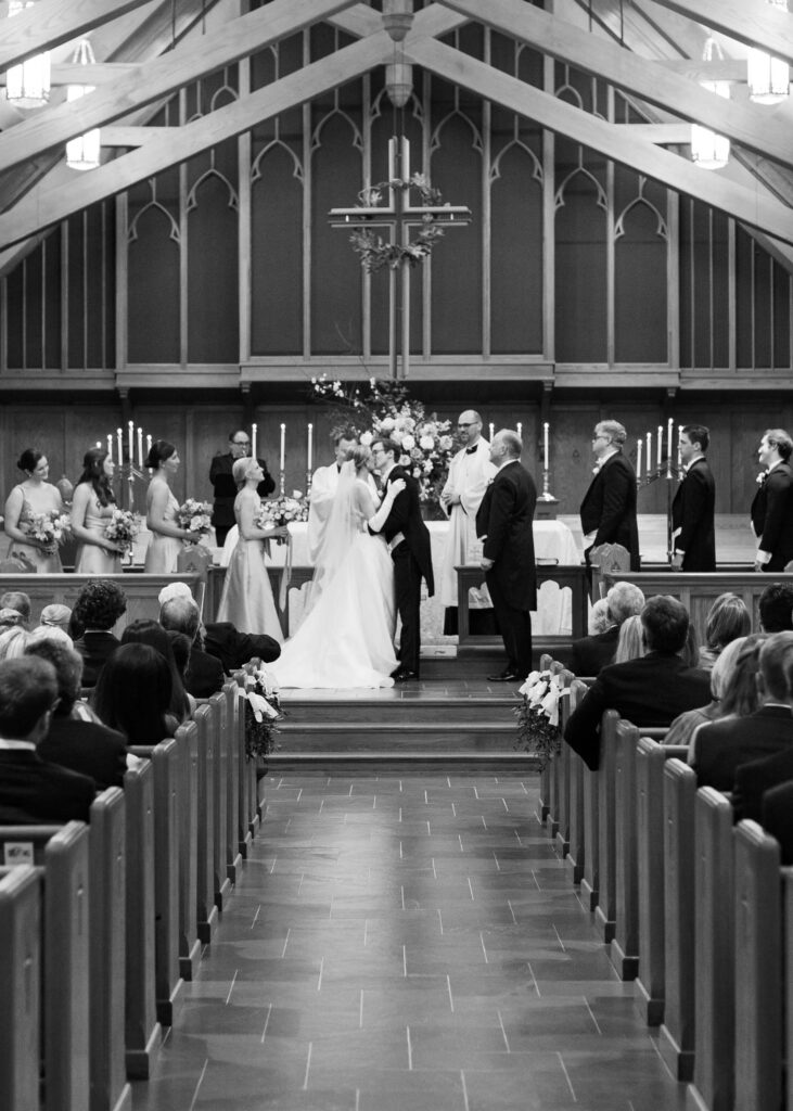 Wedding at All Saints Episcopal Church in Birmingham