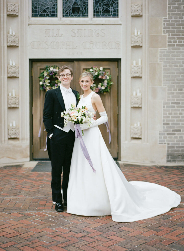 Wedding Photos at All Saints Episcopal Church in Birmingham