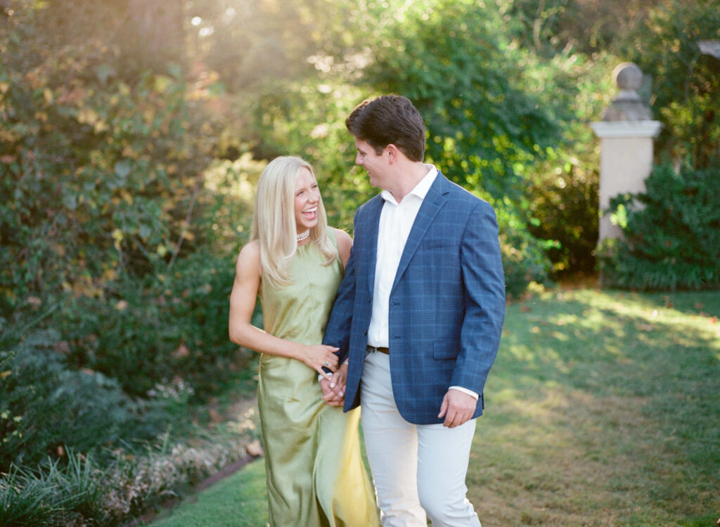 Engagement Session at Birmingham Botanical Gardens