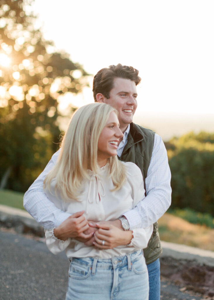 Engagement Session on Crest Road in Birmingham, AL