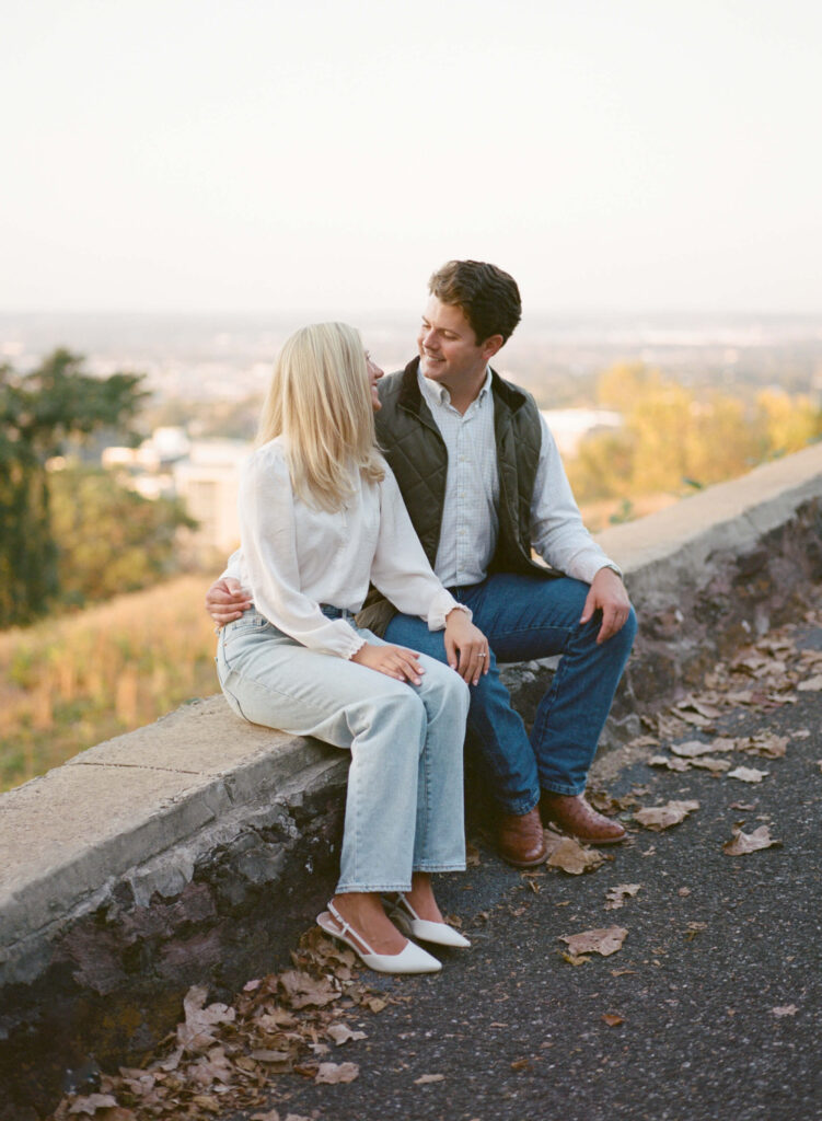 Engagement Session on Crest Road in Birmingham, AL