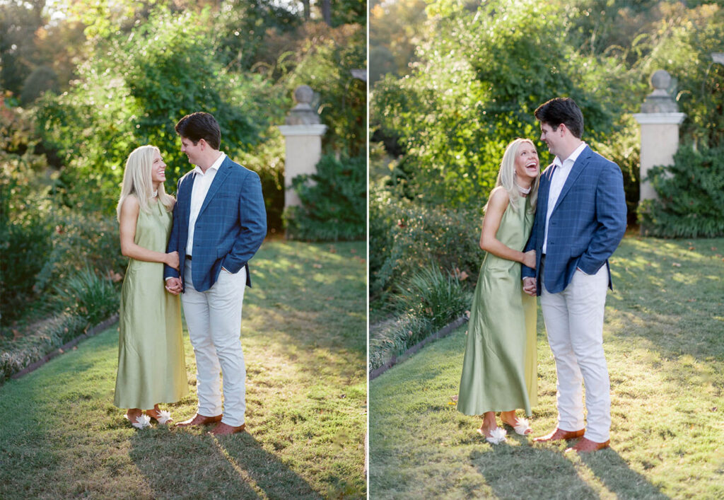 Engagement Session at Birmingham Botanical Gardens