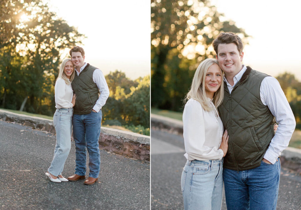 Engagement Session on Crest Road in Birmingham, AL