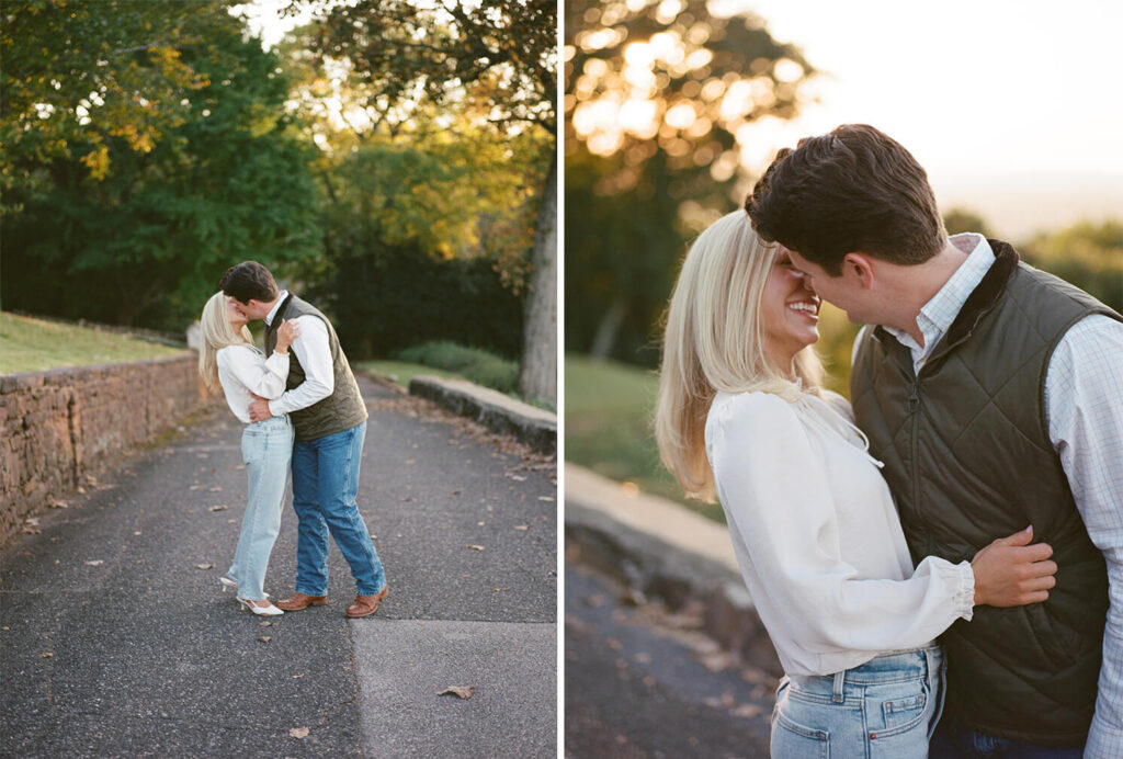 Engagement Session on Crest Road in Birmingham, AL