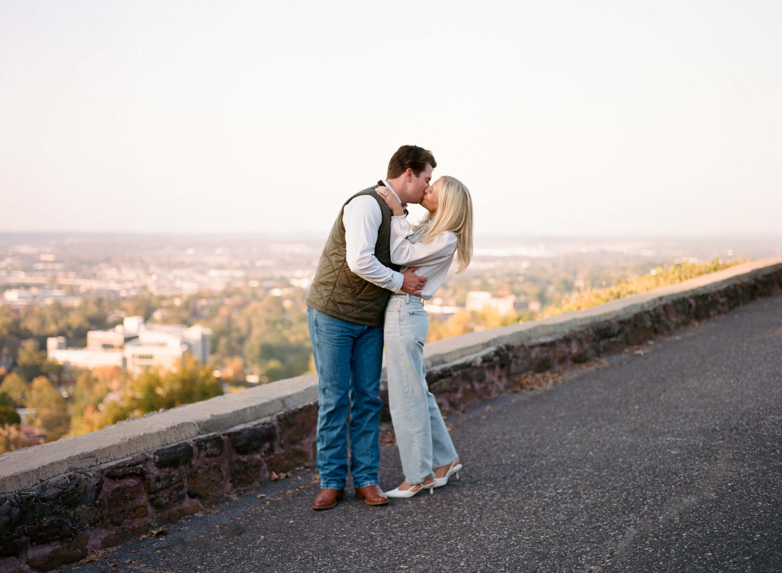 Engagement Session on Crest Road in Birmingham, AL