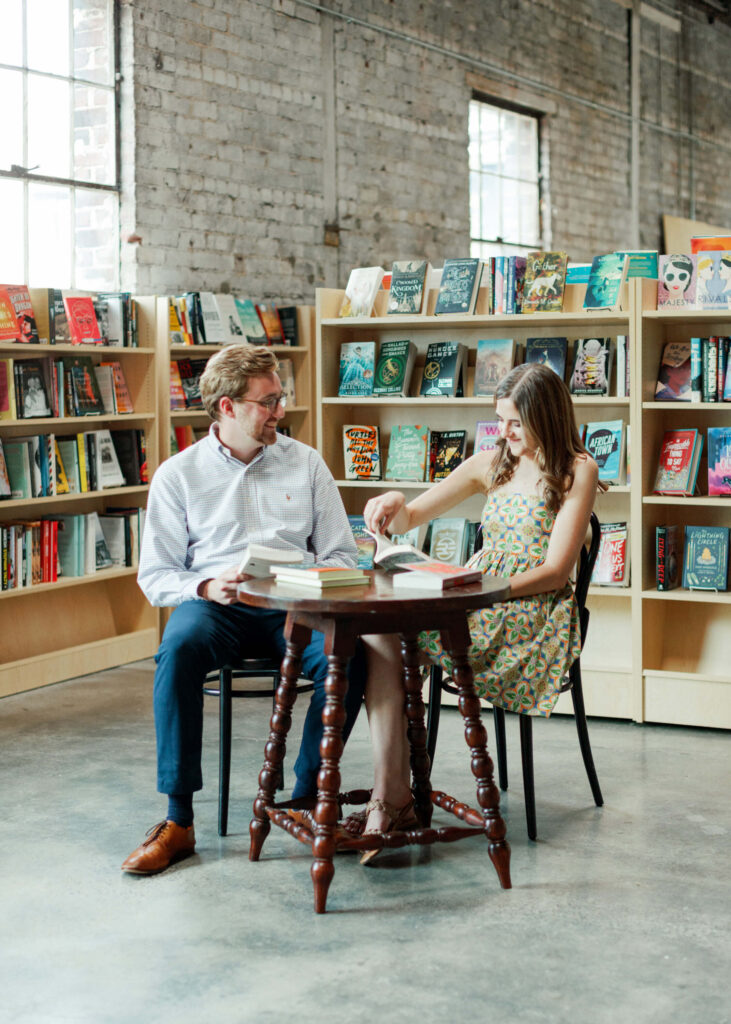 Engagement Session at Little Professor Pepper Place in Birmingham, AL