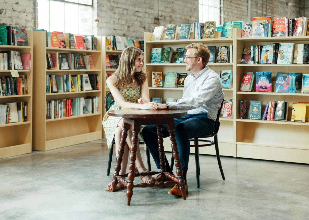 Engagement Session at Little Professor Pepper Place in Birmingham, AL