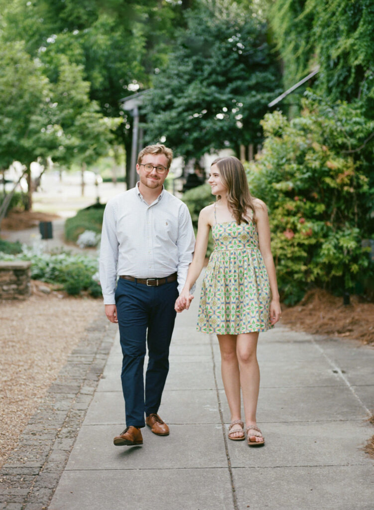 Engagement Session at Little Professor Pepper Place in Birmingham, AL