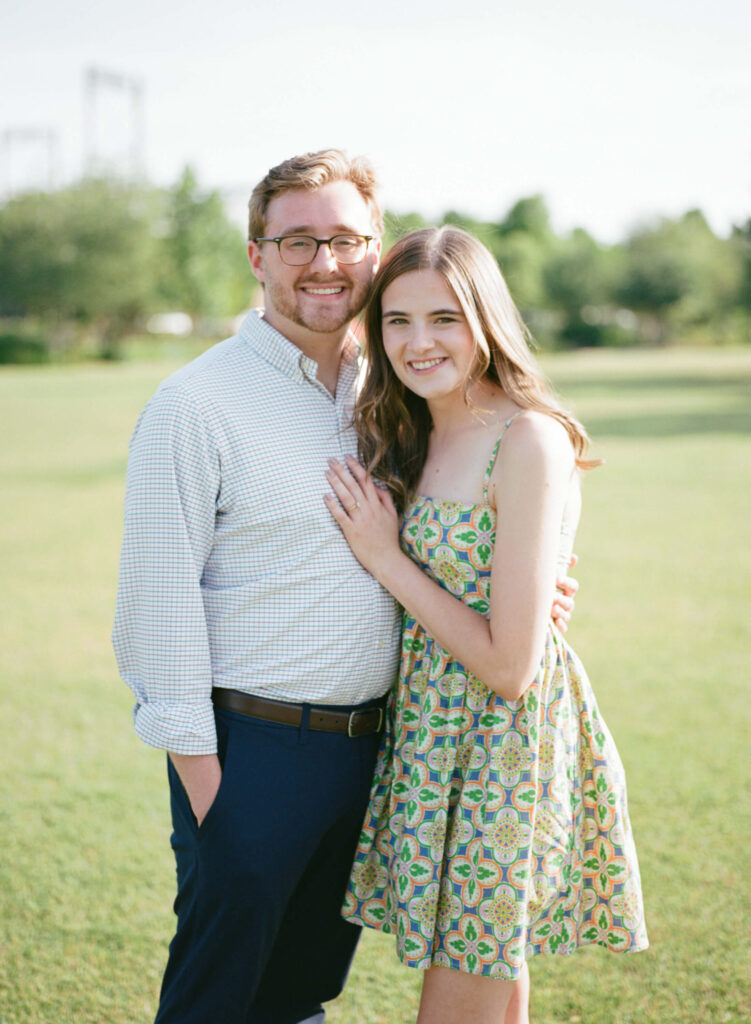 Engagement Session at Railroad Park in Birmingham, AL