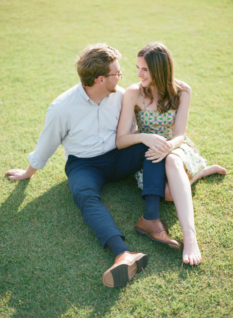 Engagement Session at Railroad Park in Birmingham, AL