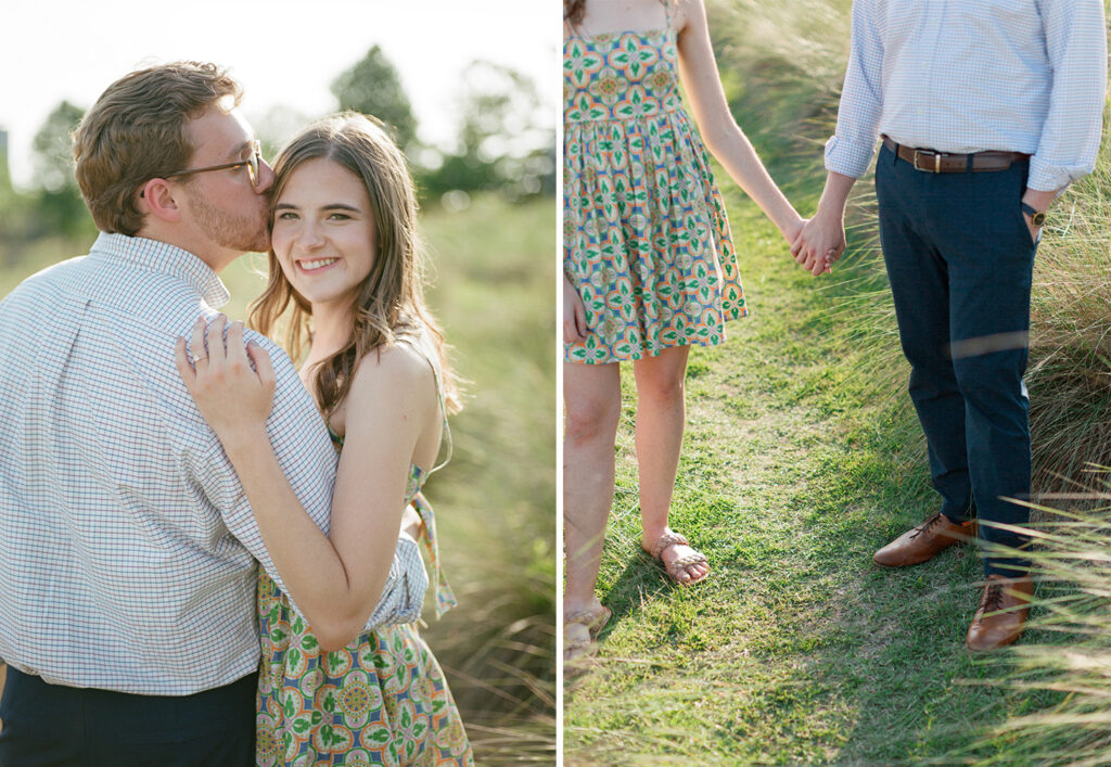 Engagement Session at Railroad Park in Birmingham, AL