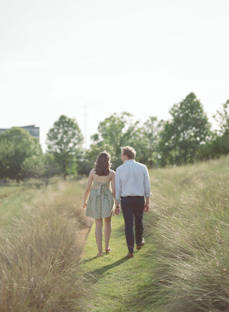 Engagement Session at Railroad Park in Birmingham, AL