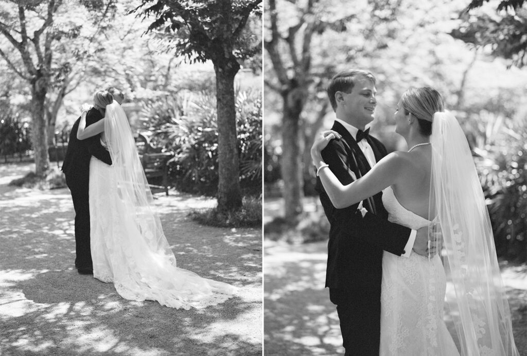 Wedding photos at the Birmingham Botanical Gardens