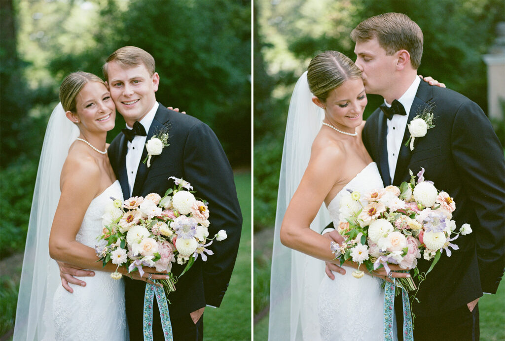 Wedding photos at the Birmingham Botanical Gardens