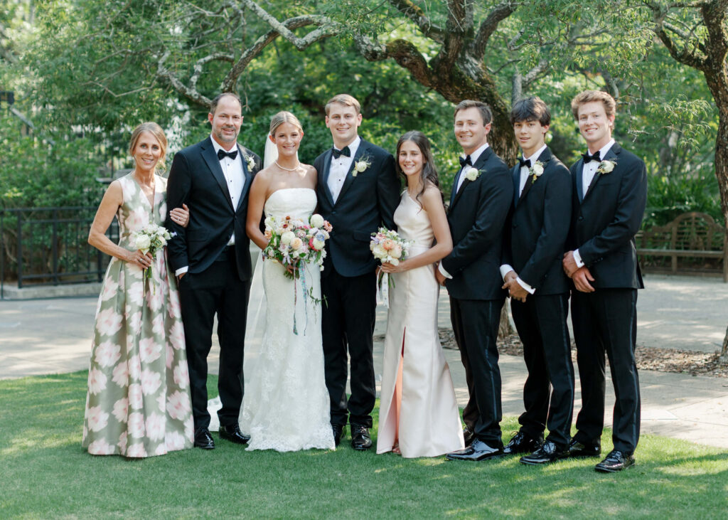 Wedding photos at the Birmingham Botanical Gardens