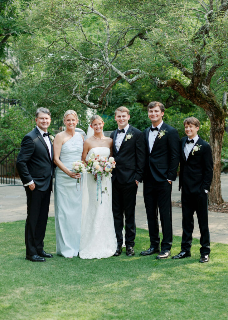 Wedding photos at the Birmingham Botanical Gardens