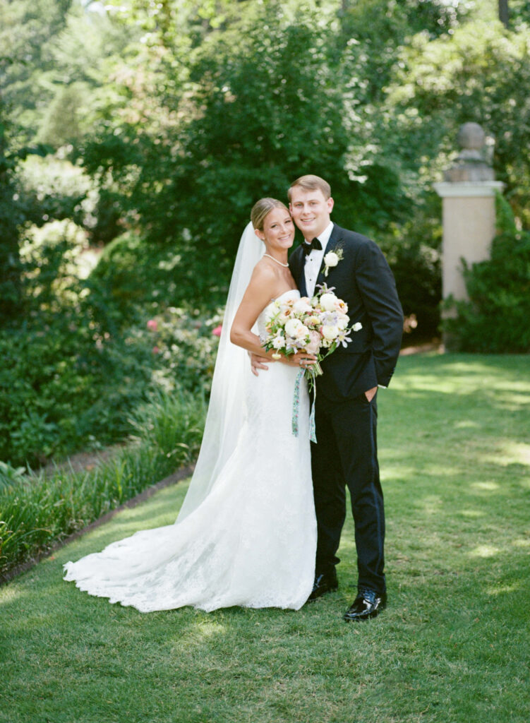 Wedding photos at the Birmingham Botanical Gardens