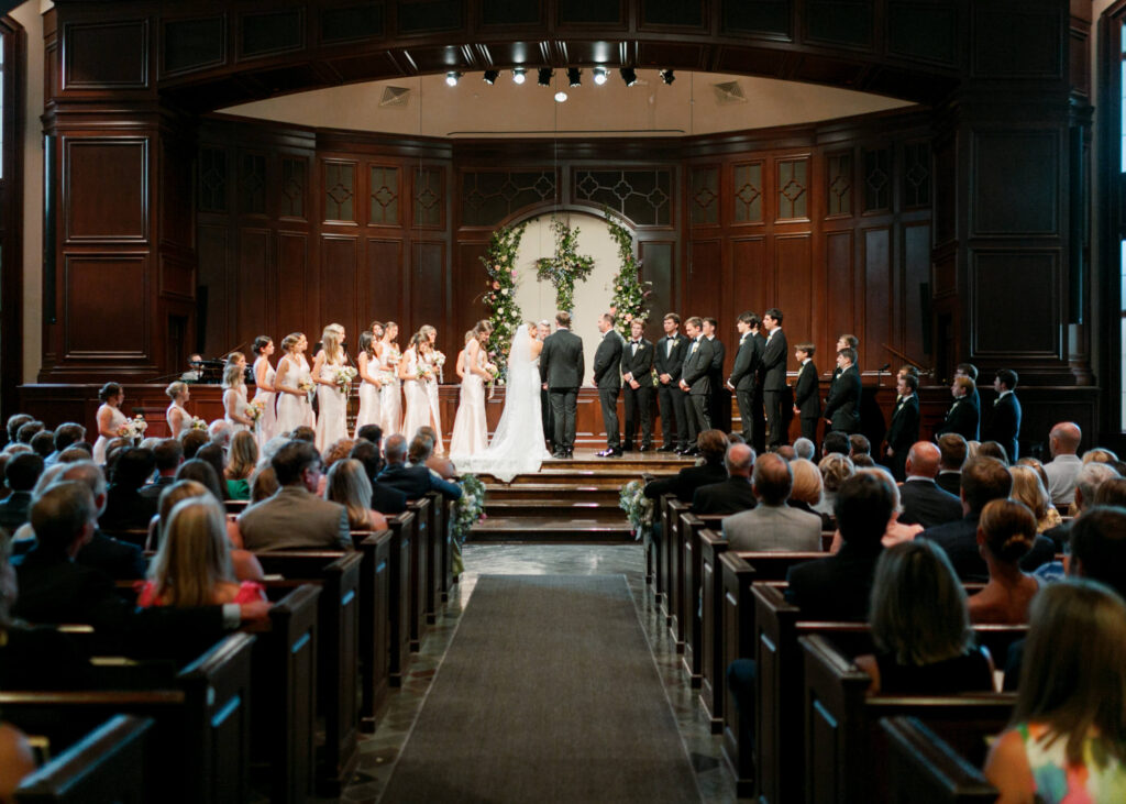 Wedding at Covenant Presbyterian Church Birmingham