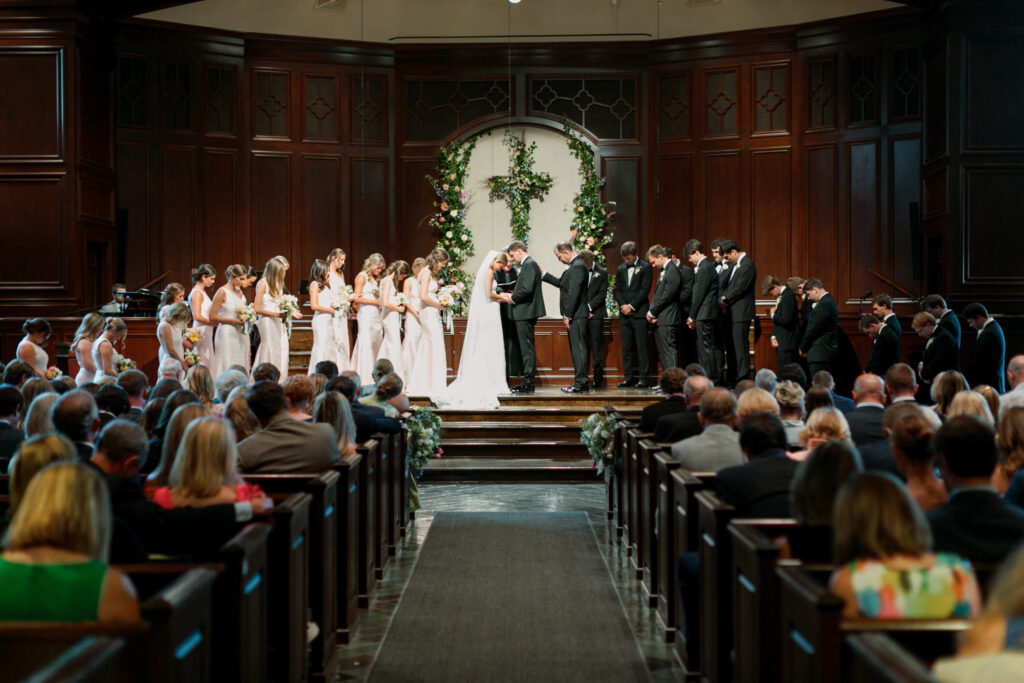 Wedding at Covenant Presbyterian Church Birmingham