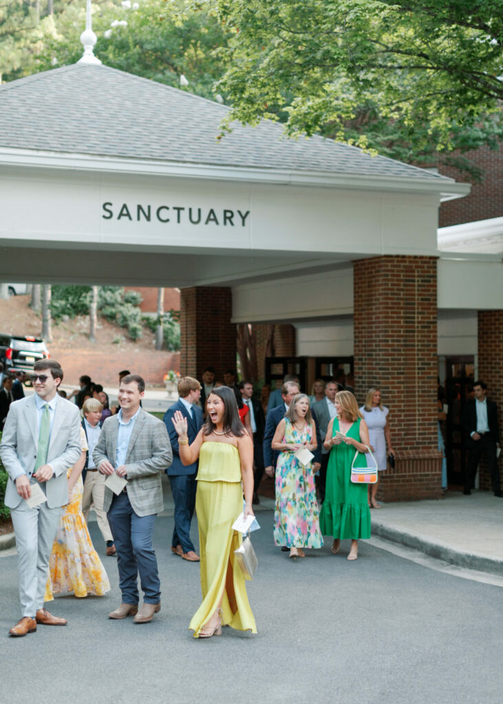 Wedding at Covenant Presbyterian Church Birmingham