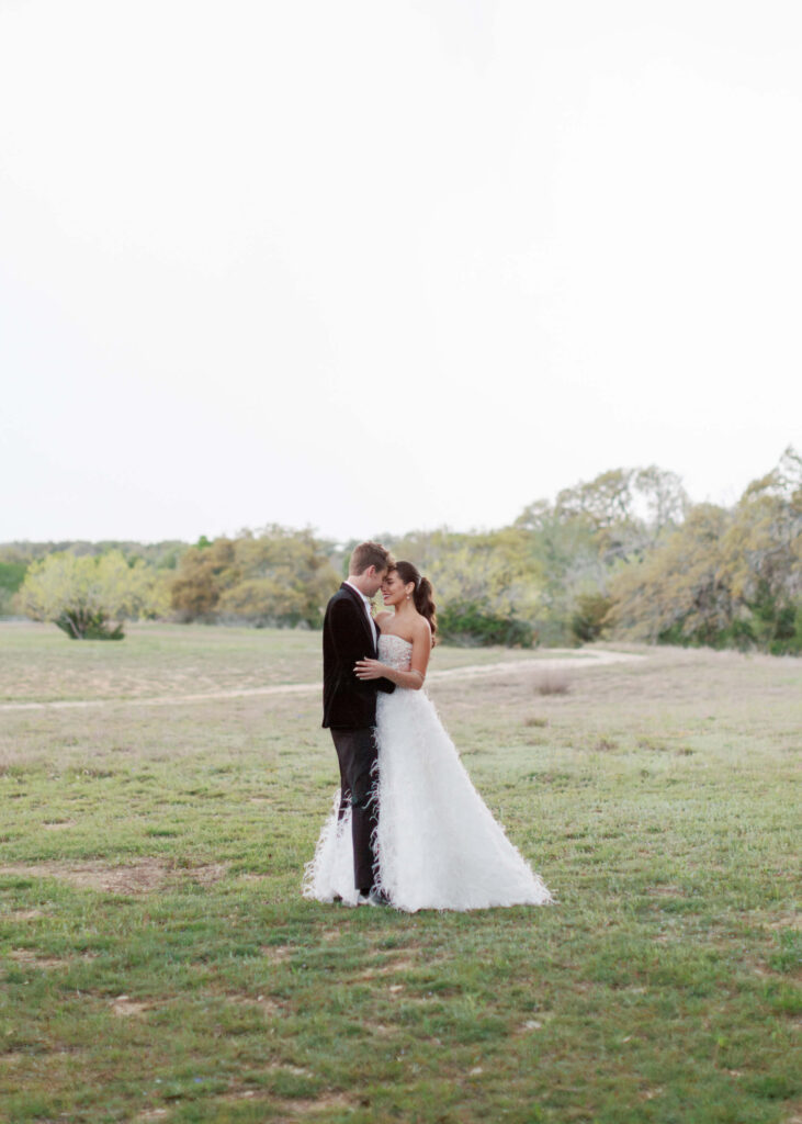 Gucci inspired styled shoot at Camp Lucy with an Oscar de la Renta gown