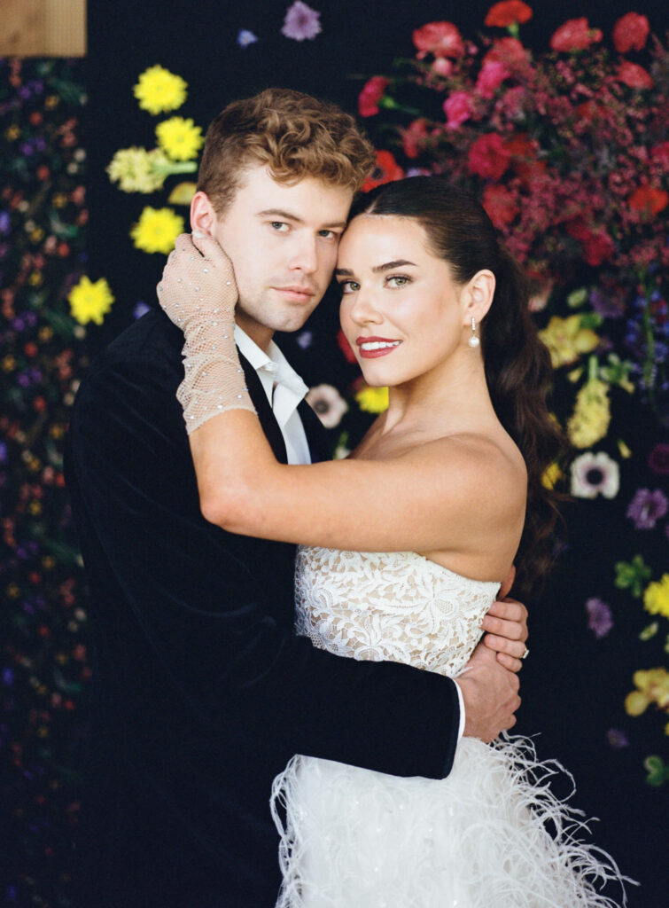 Gucci inspired styled shoot at Camp Lucy with an Oscar de la Renta gown