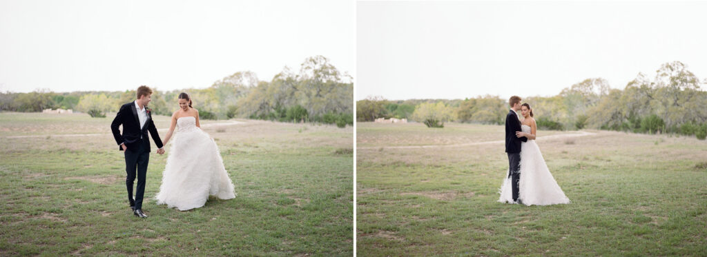 Gucci inspired styled shoot at Camp Lucy with an Oscar de la Renta gown
