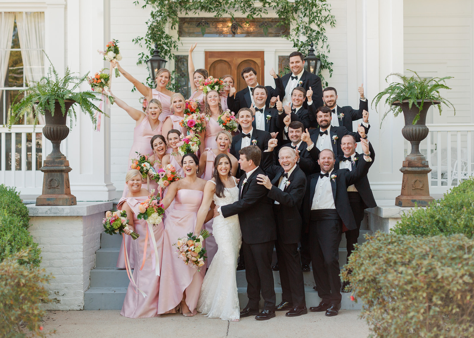 Colonnade House wedding in Columbus, MS