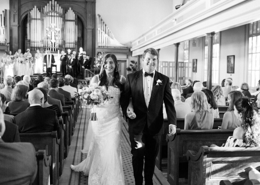 Wedding at First United Methodist Church Columbus, MS