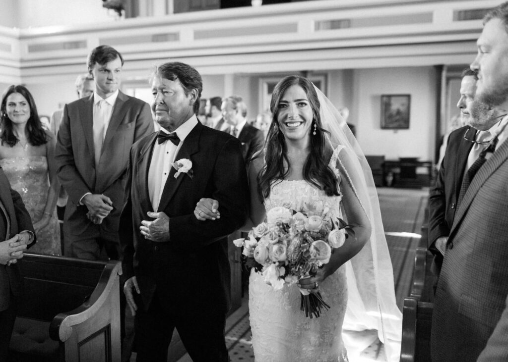 Wedding at First United Methodist Church Columbus, MS