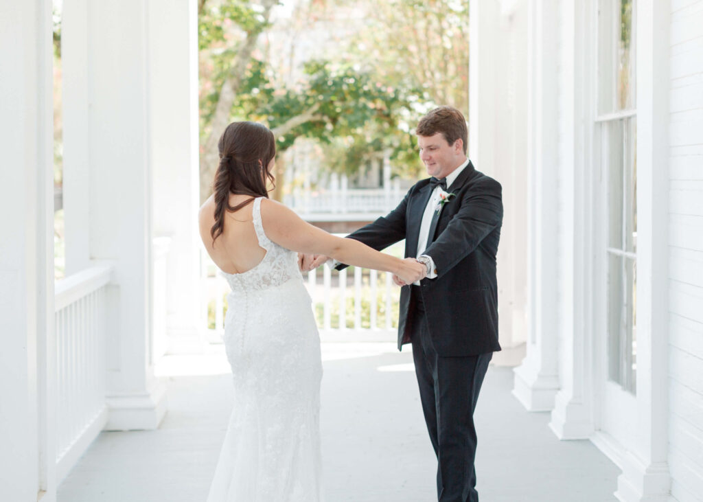 Wedding at The Colonnade House in Columbus, MS