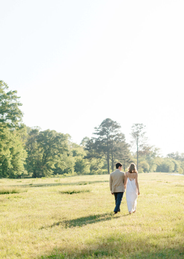 Engagement session at Chace Lake Park in Birmingham, AL