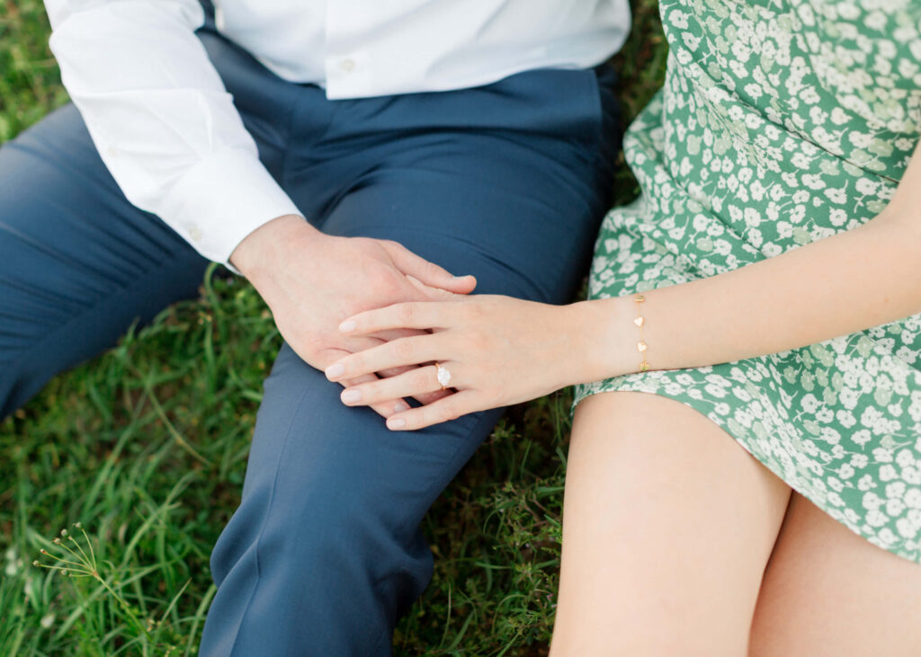 Chace Lake Park engagement session in Birmingham, AL