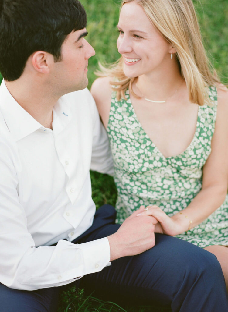 Chace Lake Park engagement session in Birmingham, AL