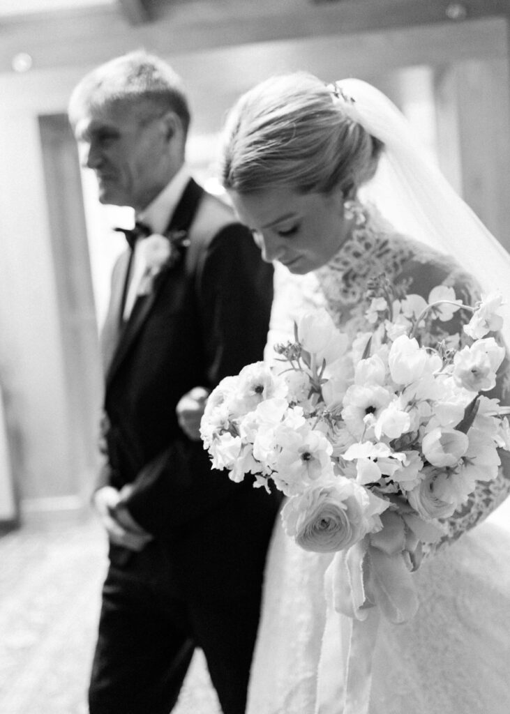 Wedding at All Saints Episcopal by Birmingham film wedding photographer