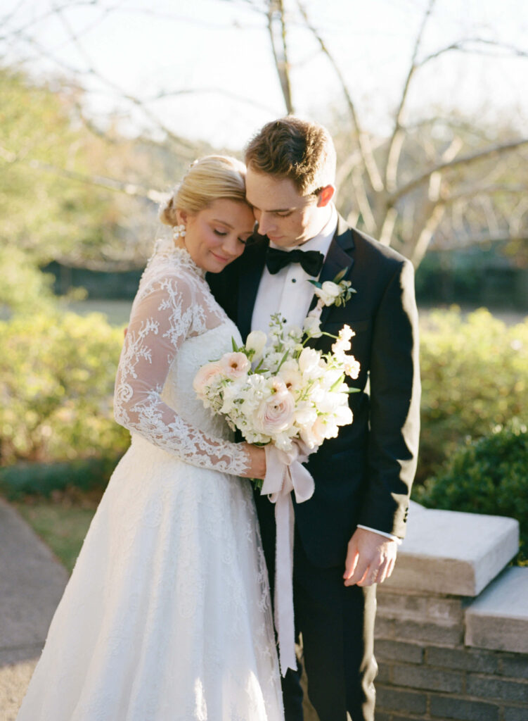 Wedding photos at All Saints Episcopal by Birmingham film wedding photographer