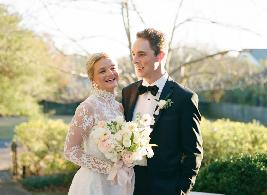 Wedding photos at All Saints Episcopal by Birmingham film wedding photographer