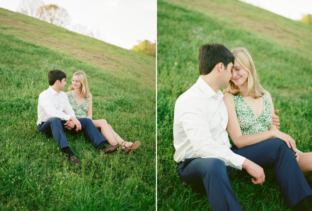 Chace Lake Park engagement session in Birmingham, AL
