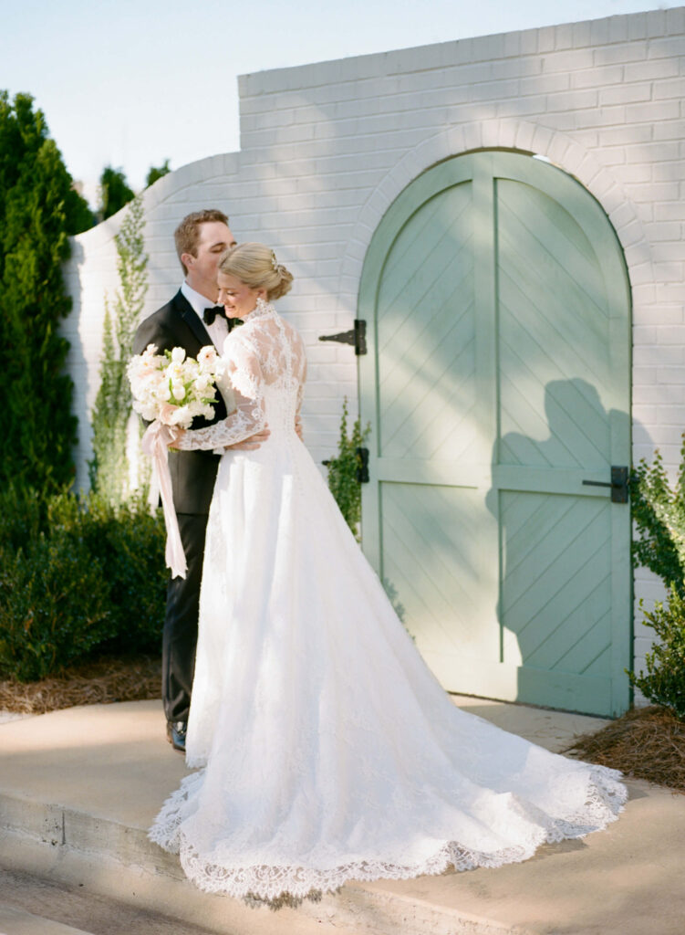 Wedding photos on film at The Farrell in Birmingham, AL